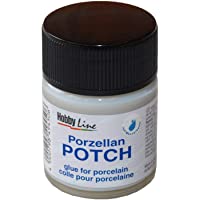 Kreul 49450 Potch- 50 ml- Pegamento Transparente para servilletas y Barniz para diseños sobre Porcelana y Cristal- a…